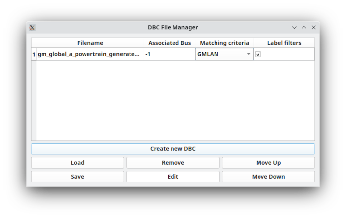 DBC File Manager