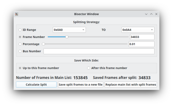 Bisector Window